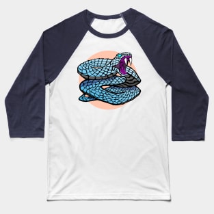 Snake Style Baseball T-Shirt